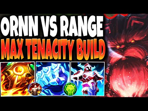 Meet Max Tenacity/Slow Resist ORNN BUILD the NIGHTMARE OF RANGE CHAMPIONS ~ LoL Ornn s13 Gameplay
