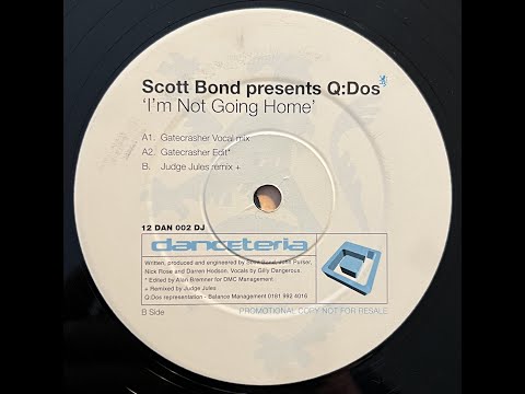 Scott Bond presents Q: dos - I'm Not Going Home (Gatecrasher Vocal Mix) 1998