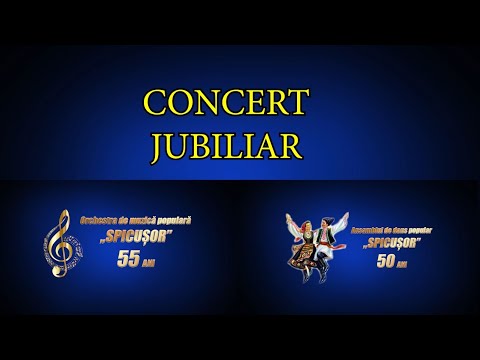 Concert jubiliar.  Ansamblul de muzica si dans popular „Spicusor”