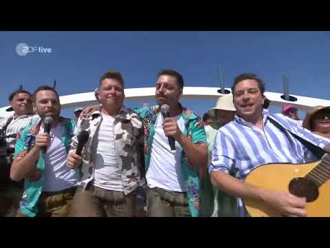 Dorfrocker & Kings of Günter - Wir tanzen Souvlaki (ZDF Fernsehgarten / 10.8.25)