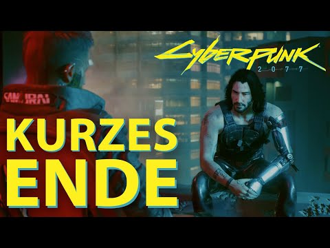 KURZES ENDE - CYBERPUNK 2077 - Weg des geringsten Widerstands - V und Johnny geben auf