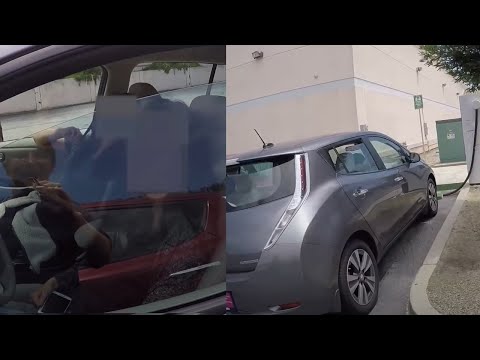 Hard to Believe: Young Women With Such Bad Etiquette At EV Charge Station