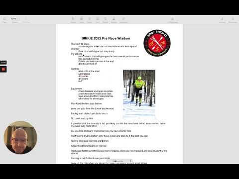 Pages   Birkie 2023 pre race wisdom    16 February 2023