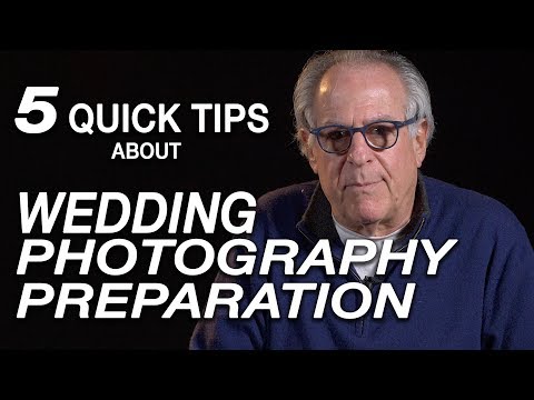 Andy Marcus Shares 5 Quick Tips About Wedding Photography Preparation