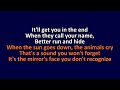 Ozzy Osbourne Patient Number 9 Karaoke Instrumental Lyrics ObsKure
