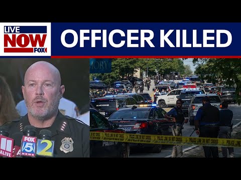 Video | Officer killed in shooting near CDC, Emory University in Atlanta | LiveNOW from FOX