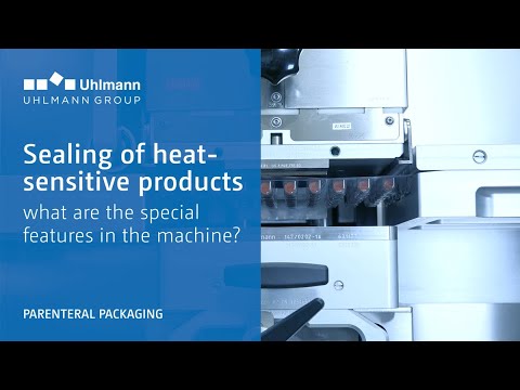 Uhlmann BLU 400 - The Blister machine is developed for packaging sensitive products
