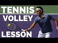 Tennis Volley Lesson - Transform Your Volleys Using These Drills