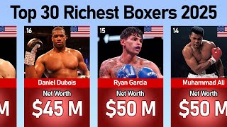 Top 30 Richest Boxers in the World 2025 | Net Worth Ranking