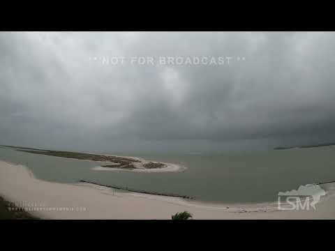 01-16-2022 Isle of Capri, FL - Landspout turns Tornado over Land Time-lapse