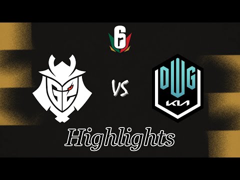 【キルの取り合い】G2 Esports vs DWG KIA ヴィラ | Six Mexico Major 2021 ハイライト【R6S/レインボーシックス シージ】