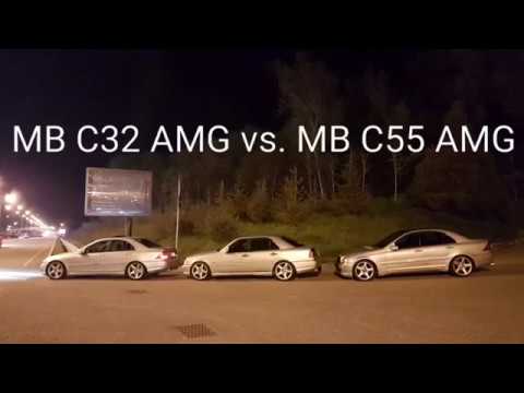 Mercedes C32 AMG  vs.  Mercedes C55 AMG (w202)