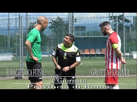 PROVINCIA DI ROMA 3°Giornata - Romachegioca Futsal - Grottaferrata 3-4