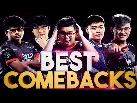BEST Comebacks of ESL One Hamburg 2019 - Dota 2