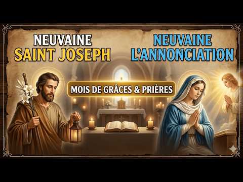 Neuvaines du mois de Mars 2026