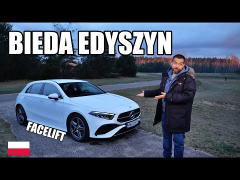 Mercedes-Benz Klasy A W177 FL - bieda edyszyn (PL) - test i jazda próbna