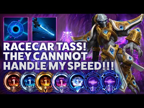 Tassadar Black Hole - RACECAR TASS! THEY CAN'T HANDLE MY SPEED! - Bronze 2 Grandmaster S2 2023
