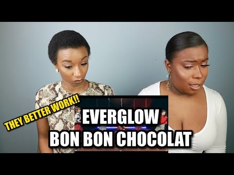 EVERGLOW BON BON CHOCOLAT MV REACTION