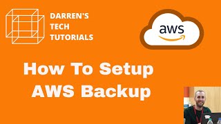 YouTube Thumbnail for How To Setup AWS Backup