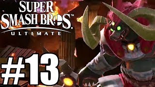 Super Smash Bros Ultimate Adventure Mode - Gameplay Walkthrough Part 13 - Ganon Boss ( 100%)