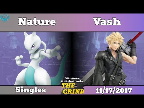 The Grind 3 AoH|Nature (Mewtwo) vs Vash (Cloud) Winners Quarterfinals