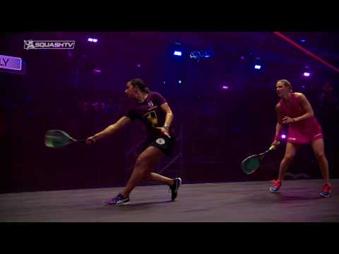 Squash tips: When to hit with a flat face