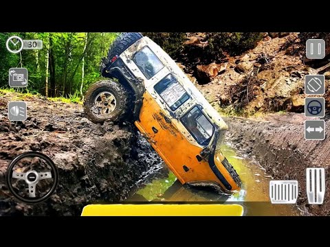 Offroad 4×4 Jeep Driving 3D - Mountain  Land Cruiser Prado Hill Climb Drive