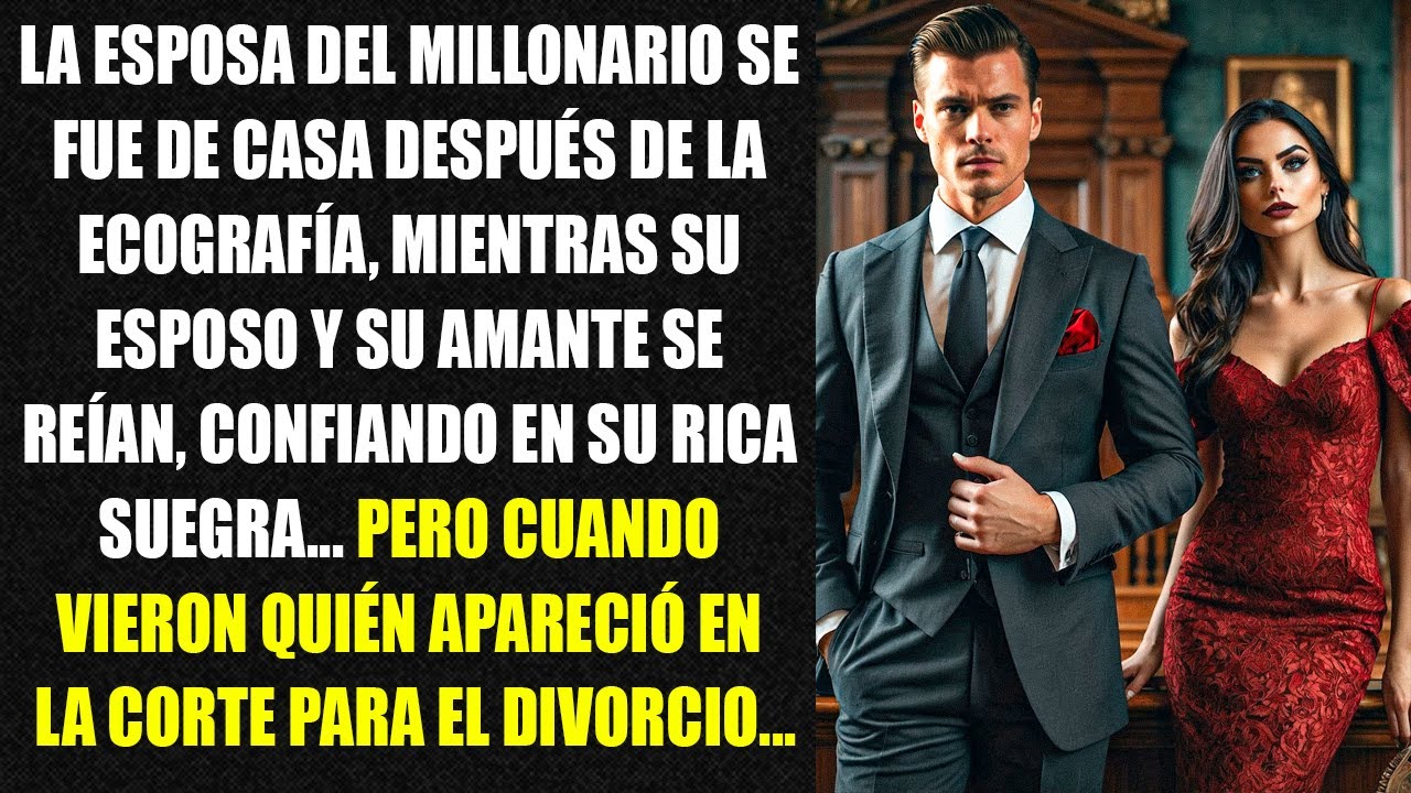 La esposa del millonario se fue de casa después de la ecografía, mientras su esposo y su amante...