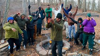 FIRST Subscribers Camp EVER In The Snow !! | New Jersey