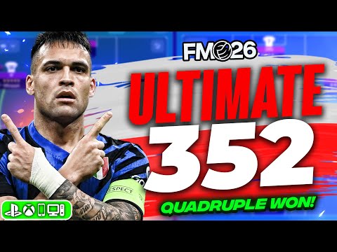 The ULTIMATE 3-5-2 Tactic Is A Cheat Code! | Best FM26 Tactics