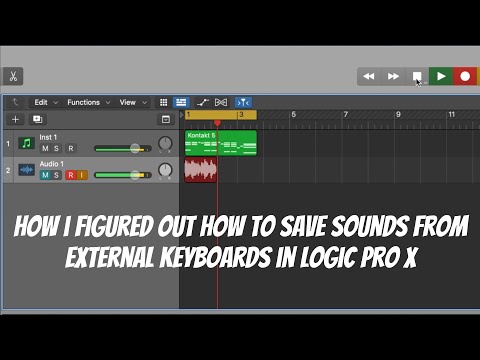 Logic Pro X: Import External Keyboard Sounds (Problems Solved)