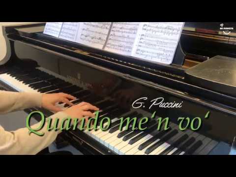 Quando me‘n vo‘ , Musetta, Piano accompaniment, Opera karaoke