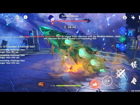 Strongest 4 Star DPS Cooking 3.5 Abyss Wenut