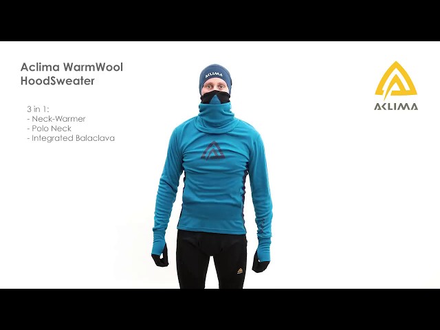 Aclima WarmWool Hood Sweater Herre 