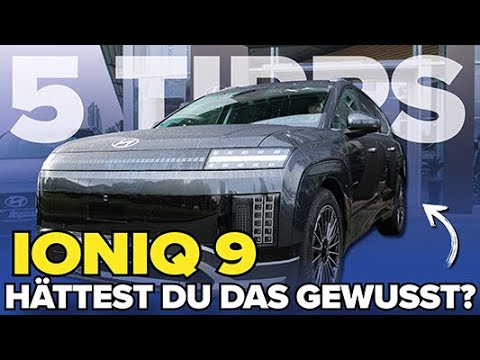 ⏰ Hyundai IONIQ 9 Tips & Tricks 2025 | What you should know!