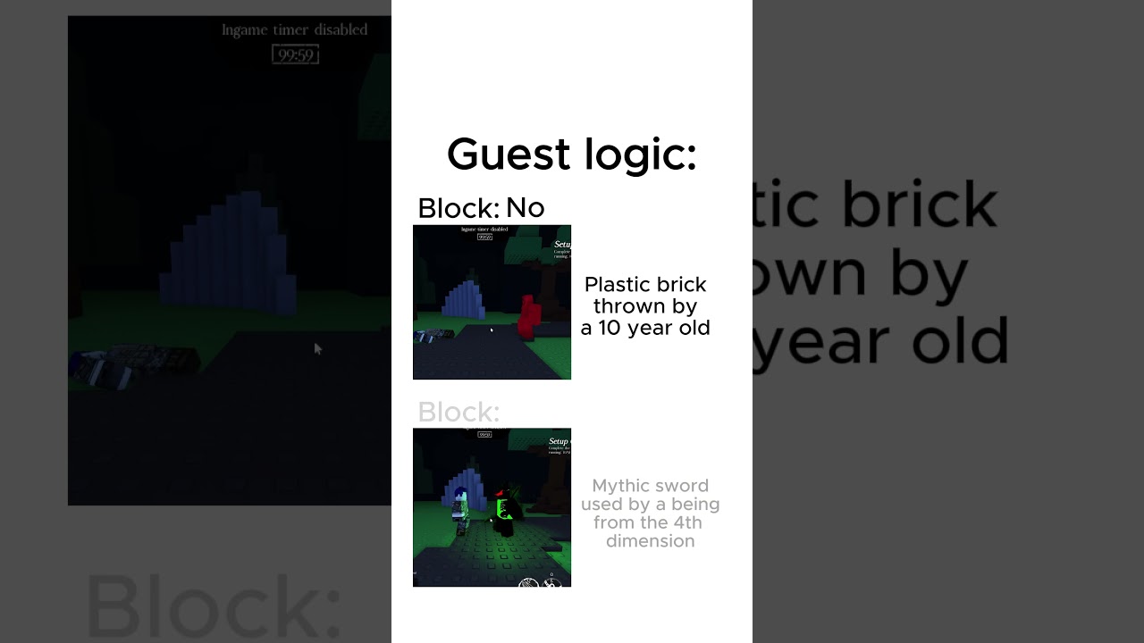 Guest 1337 Logic be like: