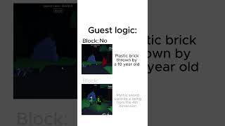 Guest 1337 Logic be like: