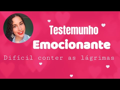 Testemunho emocionante difícil conter as lágrimas 😭 😭😥😢🥺🥺 Deus está no comando de nossas vidas!!!
