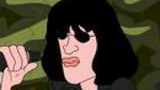 Ramones Cartoon- Commando