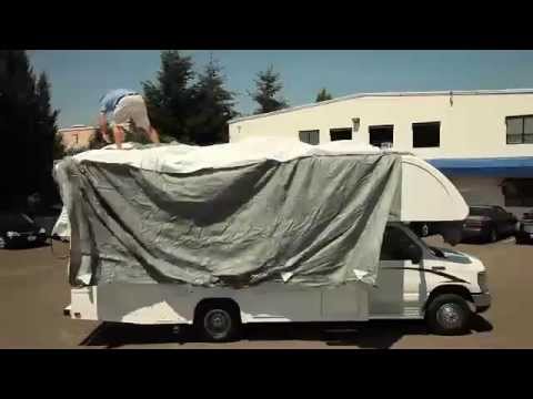 Classic Accessories PolyPro III Deluxe Class C RV Cover - Fits 20ft.-23ft. RVs