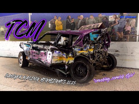 Team TCM | 2025 Banger Racing | Highlights.. crashing Cornish style!