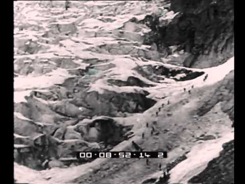 Truppe alpine. Esercitazioni sui ghiacciai