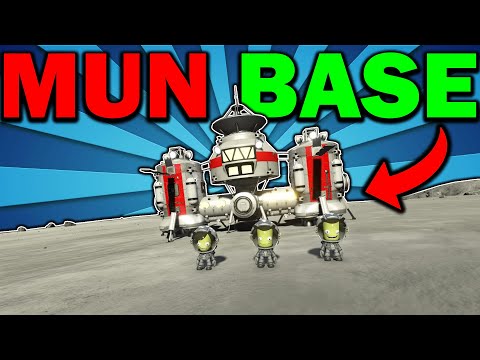 KSP2: Building a ONE launch Mun-Base!
