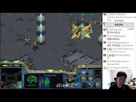 스타1 StarCraft Brood War 1:1 (FPVOD) Shuttle 김윤중 (P) vs Mind 박성균 (T) Circuit Breakers 써킷브레이커