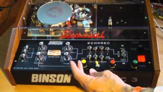 Video thumbnail for Binson Echorec EC 3 multi speed by specialbinson