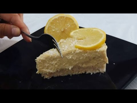 LEMON PROTEIN CAKE, HEALTHY, LIGHT AND WITHOUT OVEN