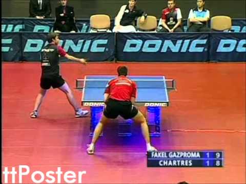 Champions League 2012: Vladimir Samsonov-Par Gerell