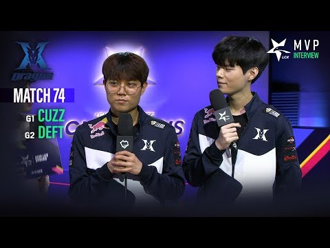 Interview with Cuzz +Deft [2019 LCK SPRING] 03.17 Match74  : GEN vs KZ