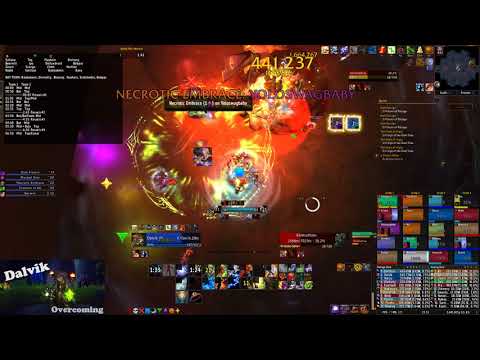 Overcoming vs Mythic Varimathras (Enhancement Shaman POV)