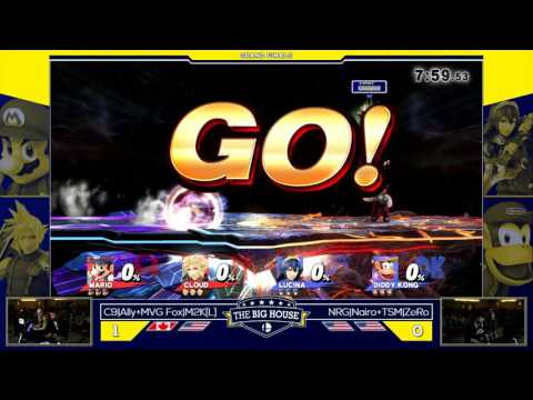 TBH6 Doubles  GRAND FINALS - C9 | Ally + MVG Fox | M2K [L] vs NRG | Nairo + TSM | ZeRo [W] - Wii U